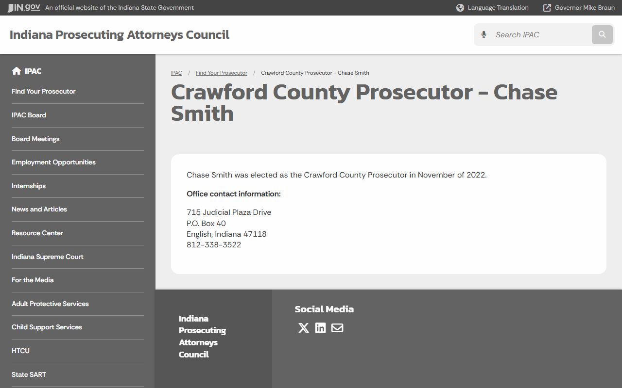 Crawford County arrest records prosecutor charge filing source