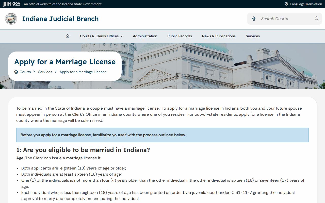 Crawford County marriage records Indiana marriage license information